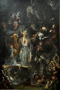 Cornelis Holsteyn Fantasy based on Goethe's Faust oil painting on canvas